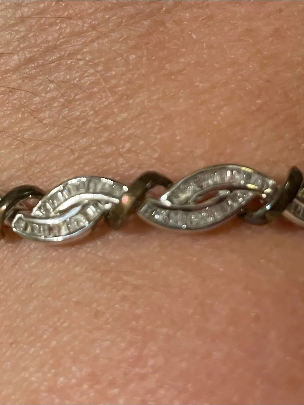 NWT Sterling Silver Rope Link Bracelet - Silver STS 925